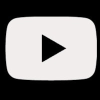 the youtube logo on a black background